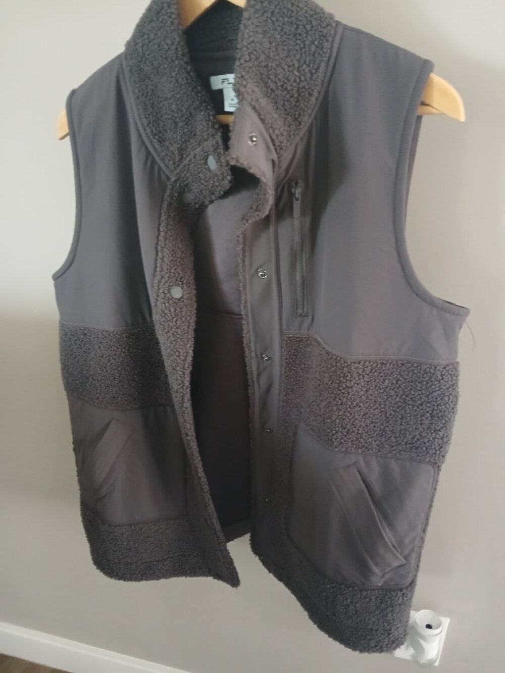 FLX grey women's vest Size M